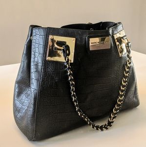 Marc New York Faux Alligator Skin Purse